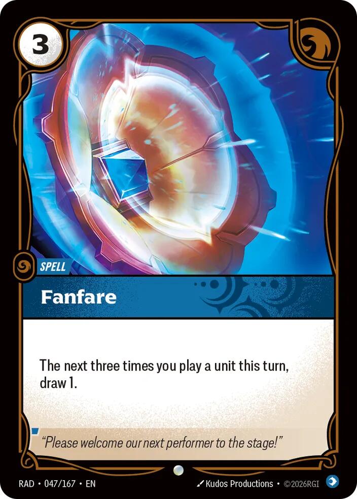 Fanfare 047/167 (Radiance) - Foil