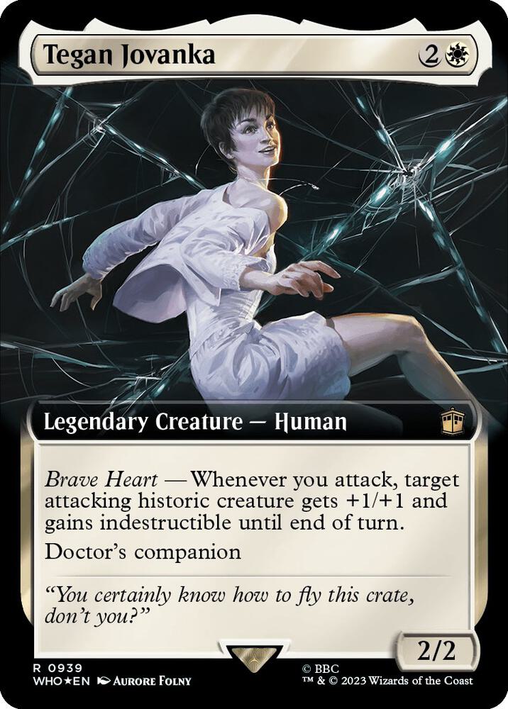 Tegan Jovanka 939/331 (Universes Beyond: Doctor Who) - Extended Art Surge Foil