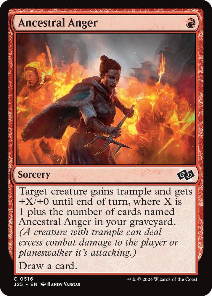 Ancestral Anger 516/779 (Foundations Jumpstart)