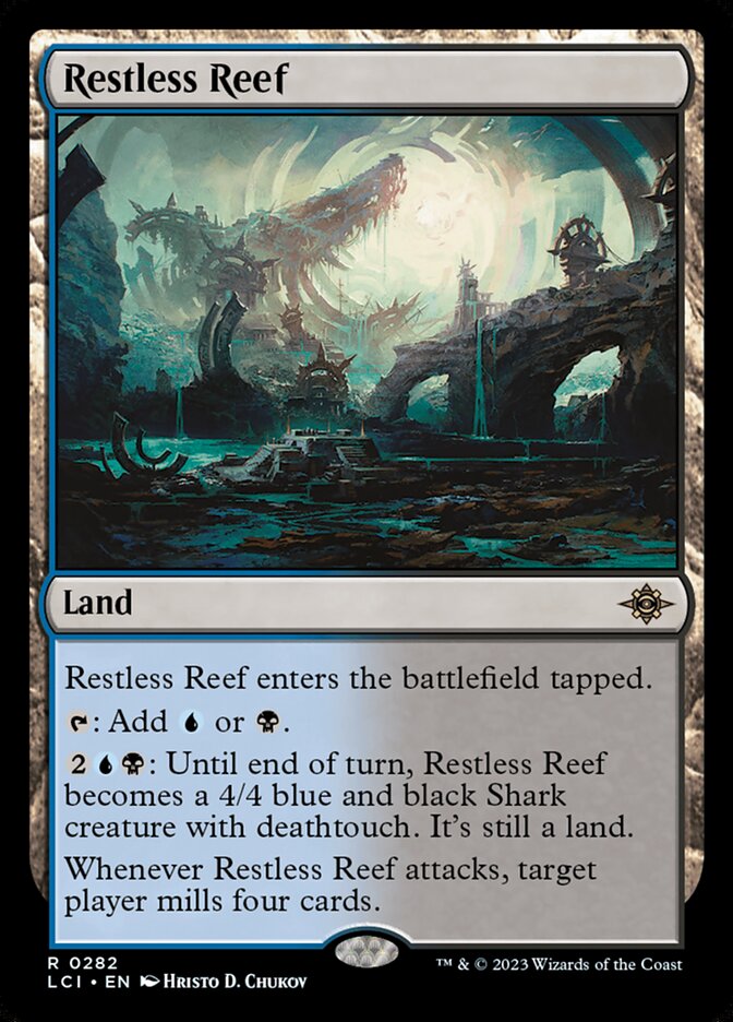 Restless Reef 282/291 (The Lost Caverns of Ixalan) - Foil