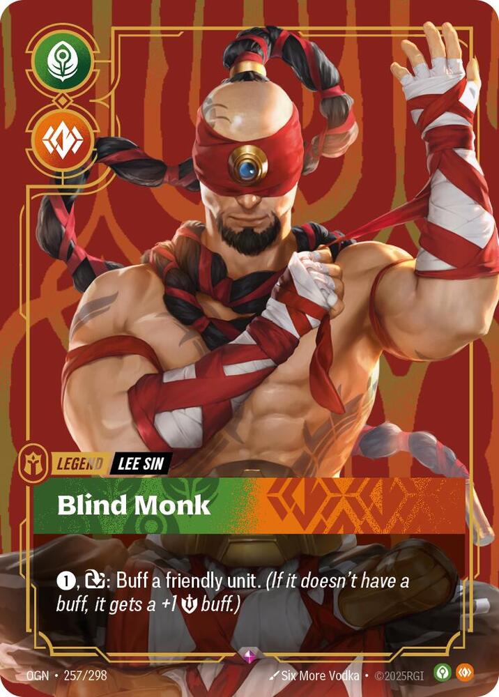 Lee Sin - Blind Monk 257/298 (Origins) - Foil