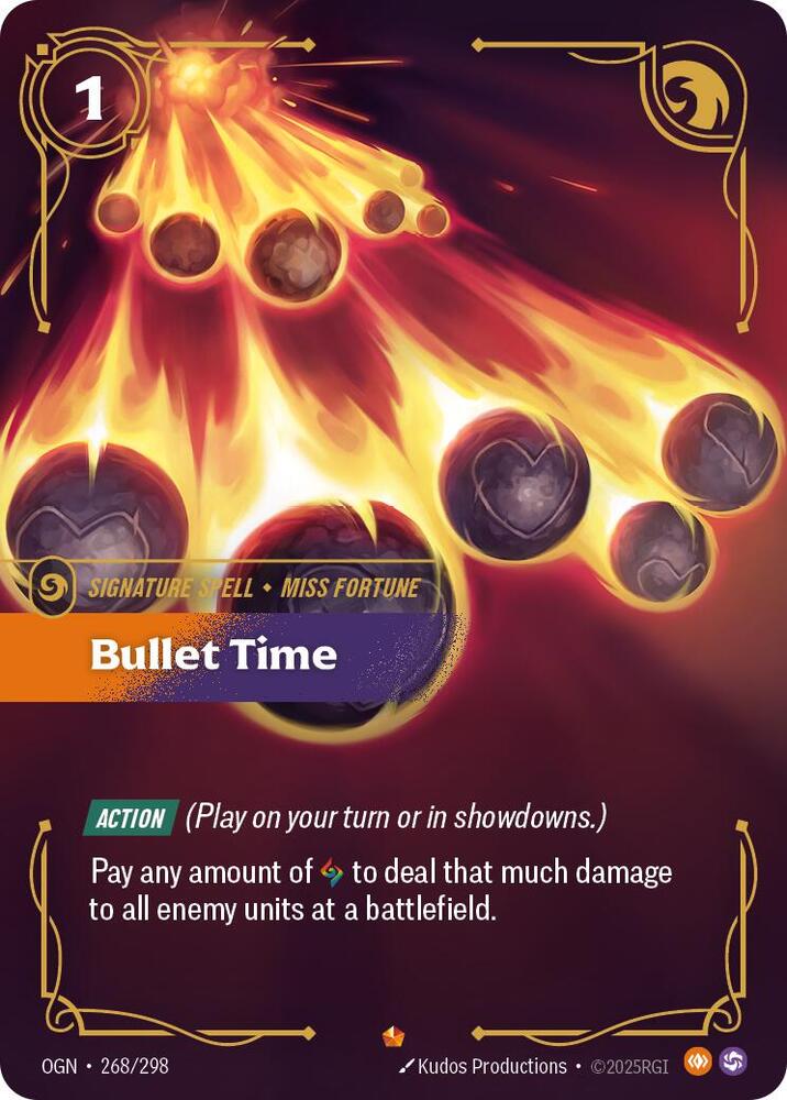 Bullet Time 268/298 (Origins) - Foil