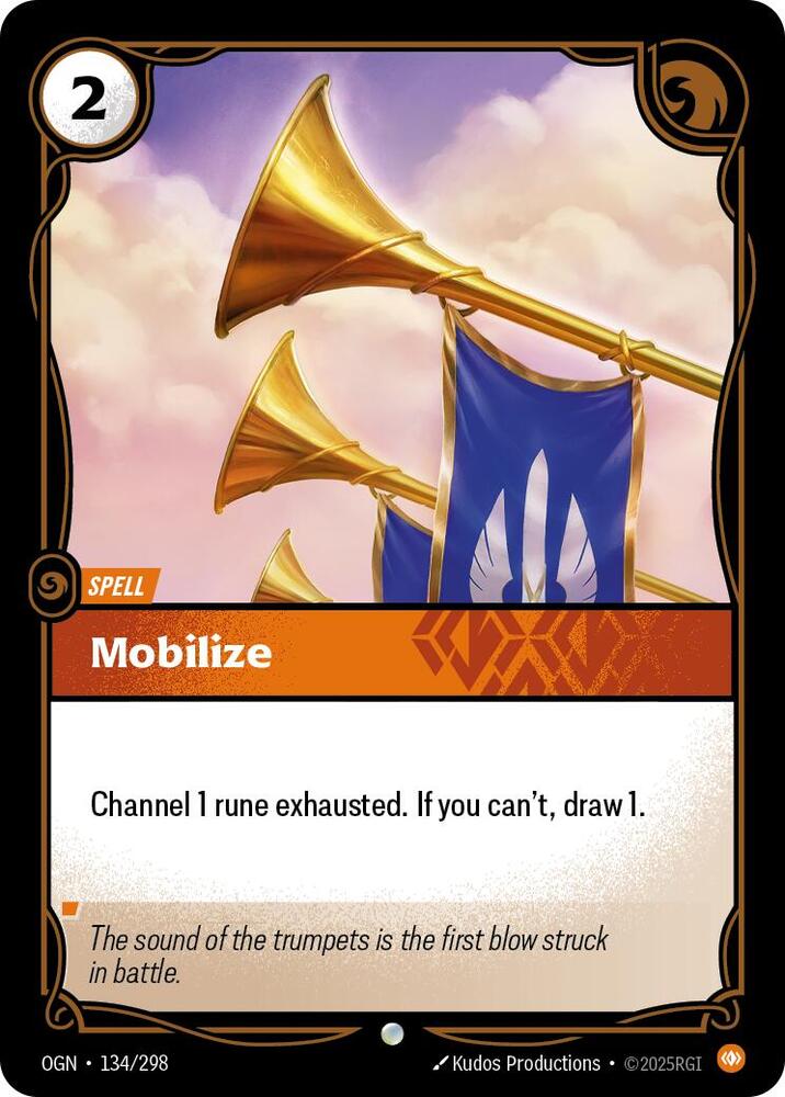 Mobilize 134/298 (Origins) - Foil