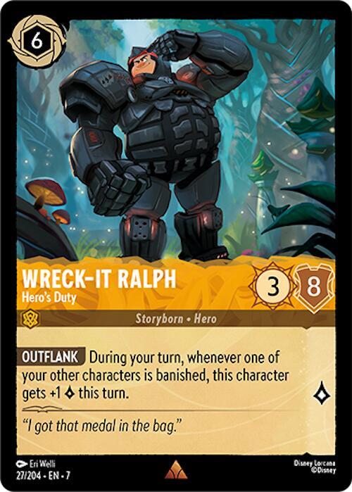 Wreck It Ralph Heros Duty (Archazia's Island) - Cold Foil