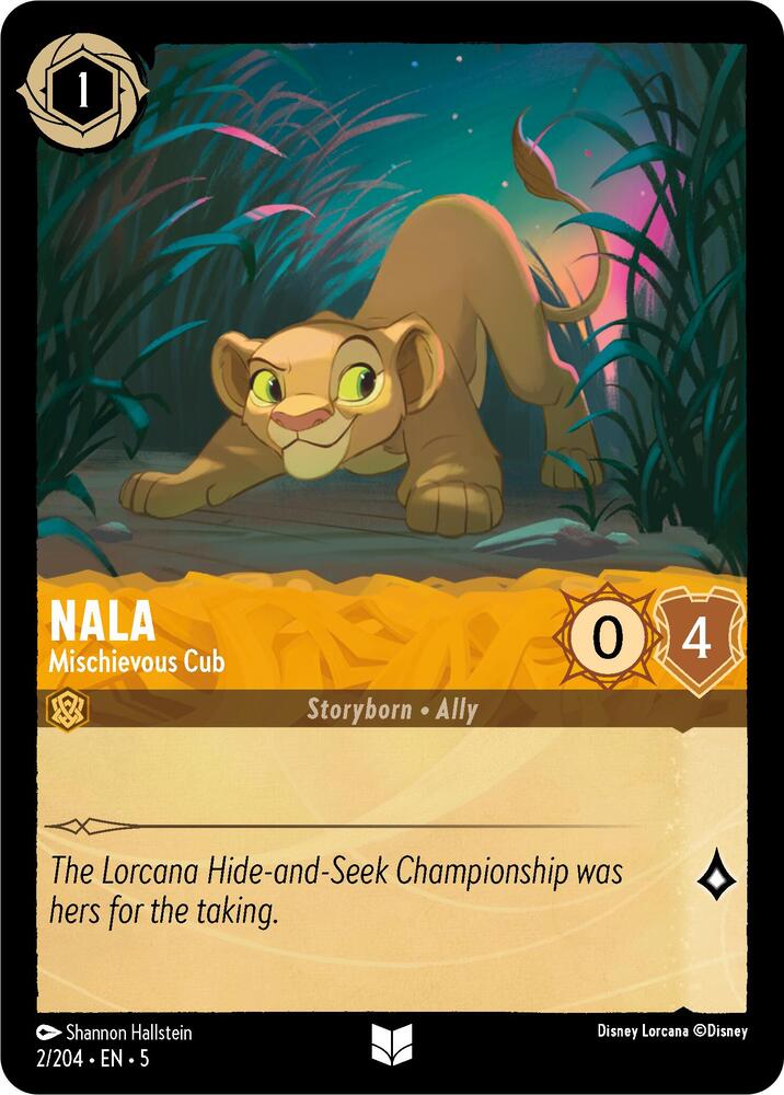 Nala Mischievous Cub (Shimmering Skies)