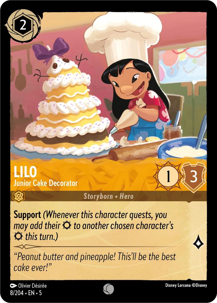 Lilo Junior Cake Decorator (Shimmering Skies) - Cold Foil