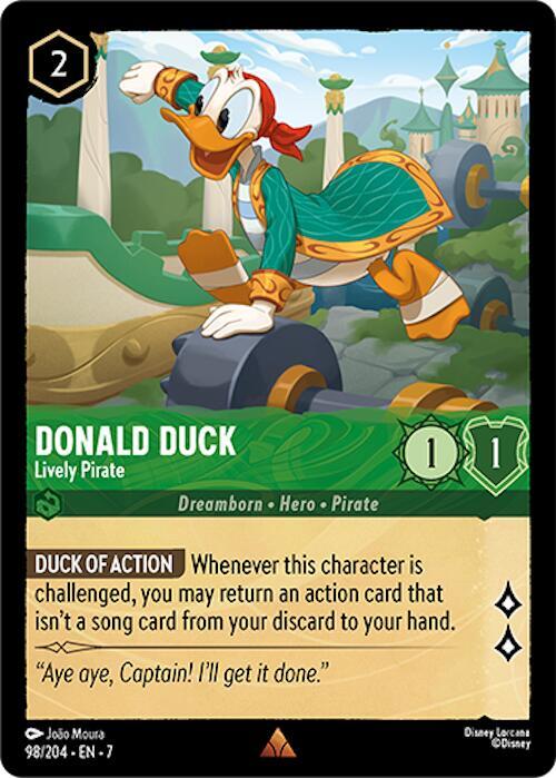 Donald Duck Lively Pirate (Archazia's Island)