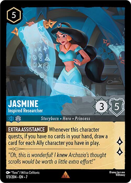 Jasmine Inspired Researcher (Archazia's Island)