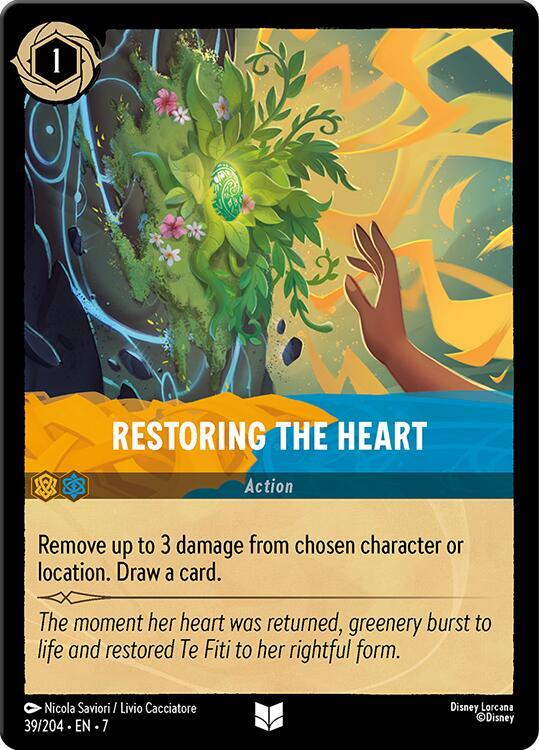 Restoring the Heart (Archazia's Island) - Cold Foil