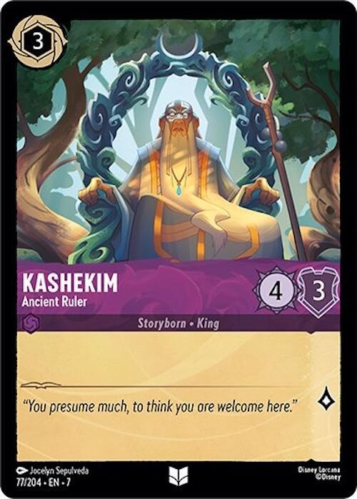 Kashekim Ancient Ruler (Archazia's Island) - Cold Foil