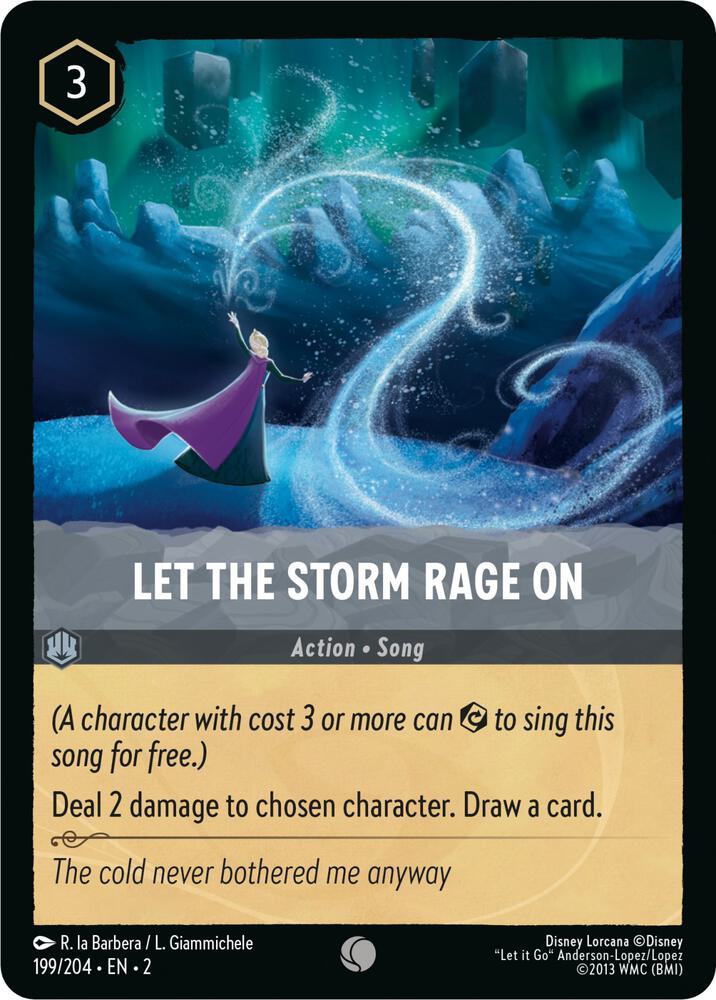 Let the Storm Rage On (Rise of the Floodborn) - Cold Foil