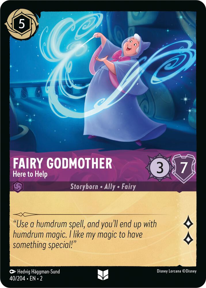 Fairy Godmother Here to Help (Rise of the Floodborn) - Cold Foil