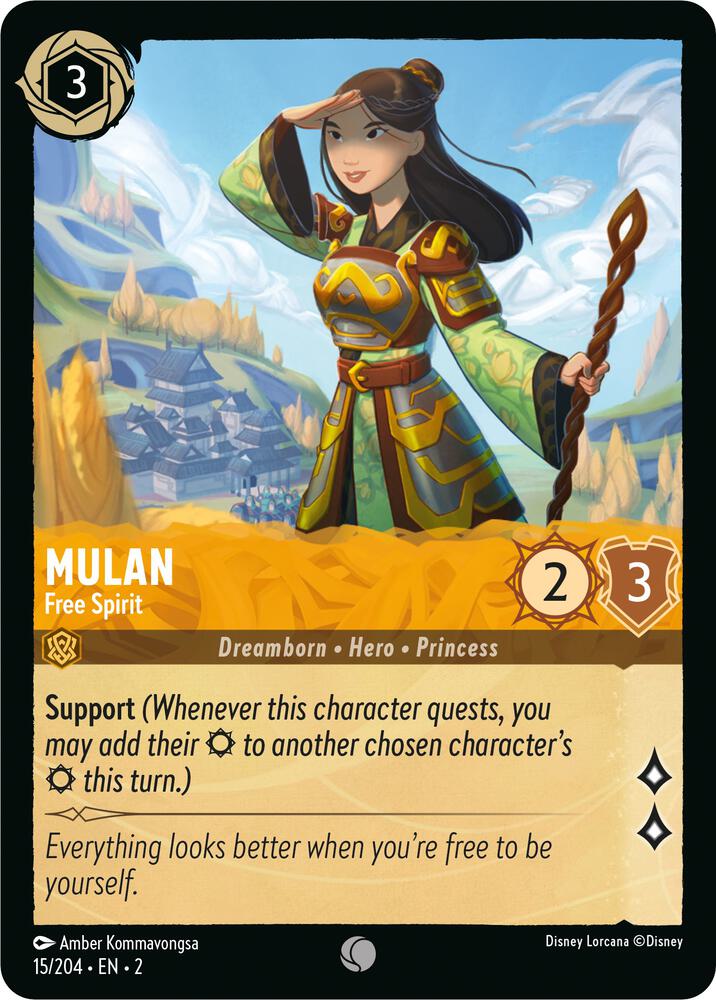 Mulan Free Spirit (Rise of the Floodborn)