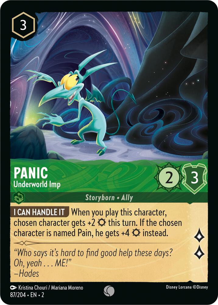 Panic Underworld Imp (Rise of the Floodborn) - Cold Foil
