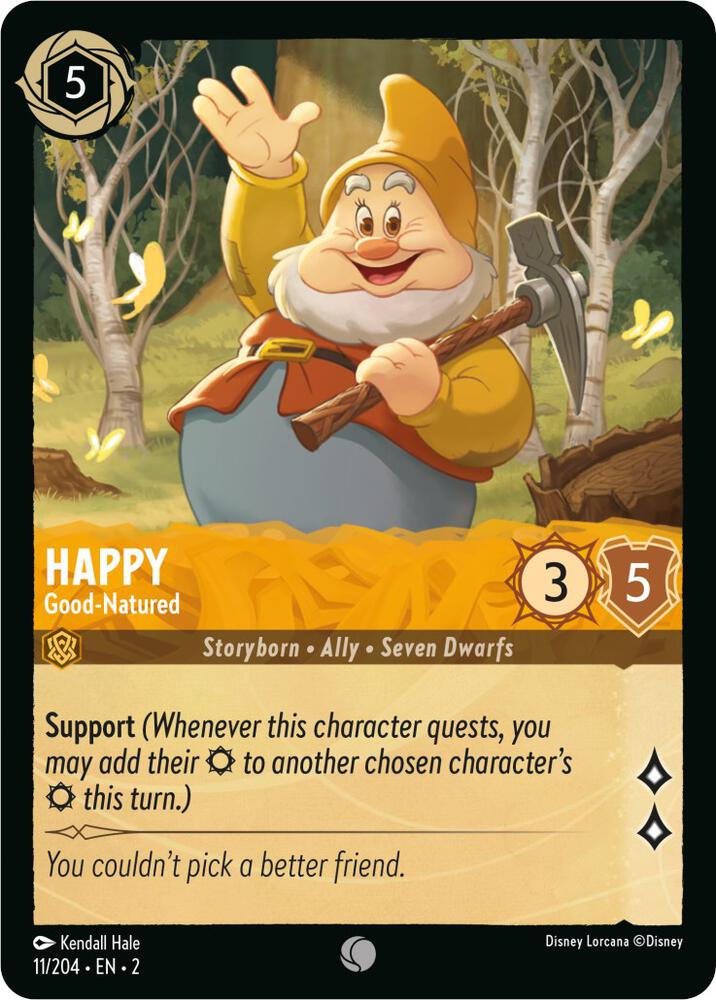 Happy Good Natured (Rise of the Floodborn) - Cold Foil