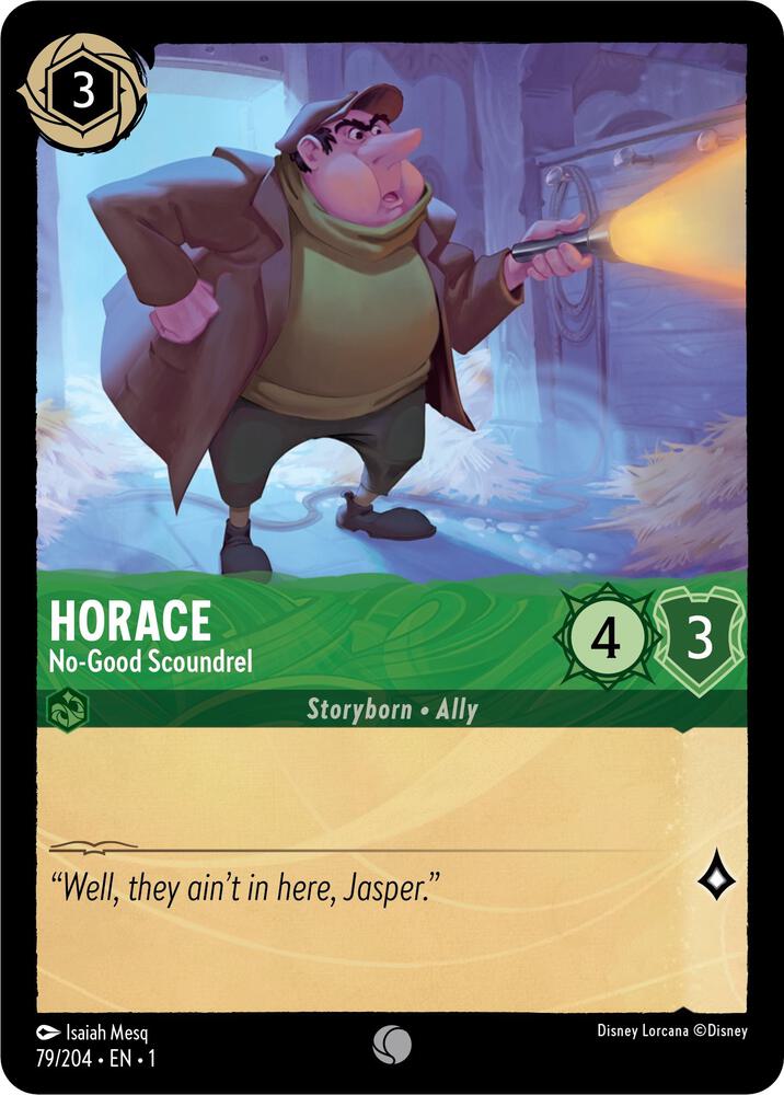 Horace No Good Scoundrel (The First Chapter)