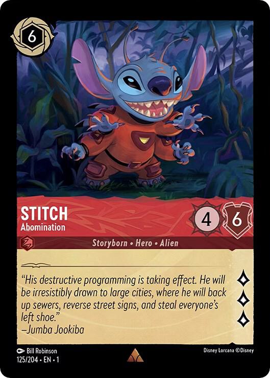 Stitch Abomination (The First Chapter)