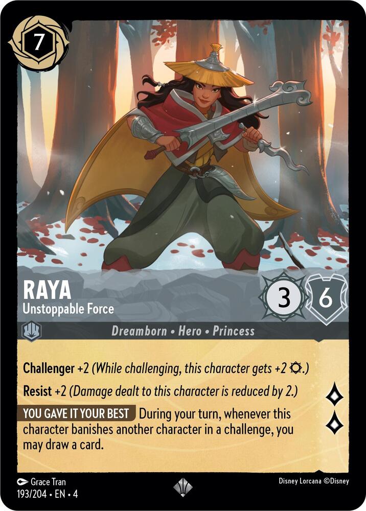 Raya Unstoppable Force (Ursula's Return)