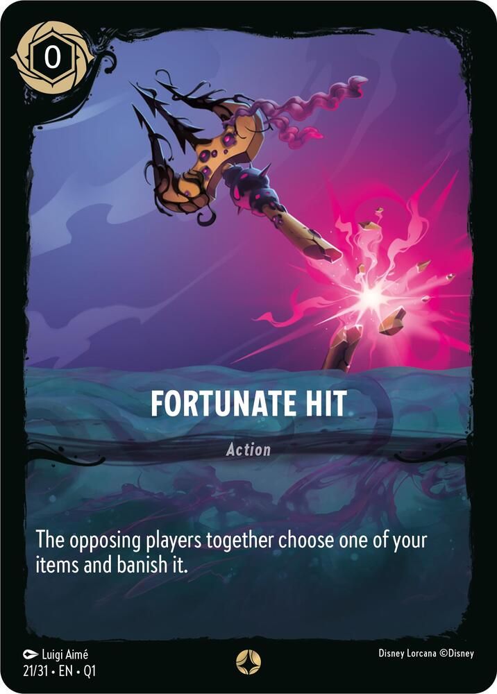 Fortunate Hit (Illumineer's Quest: Deep Trouble)
