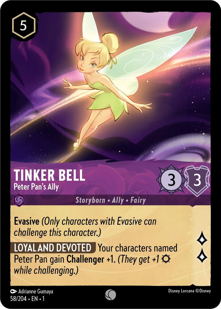 Tinker Bell Peter Pans Ally (The First Chapter) - Cold Foil
