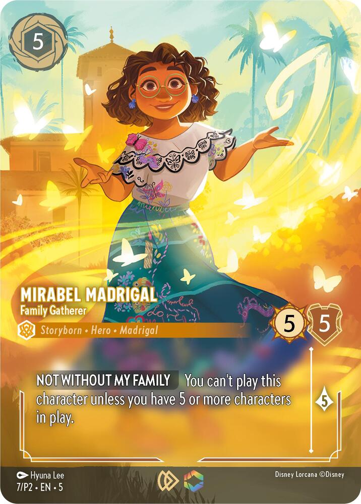 Mirabel Madrigal Family Gatherer Store Championship (Disney Lorcana Promo Cards) - Holofoil
