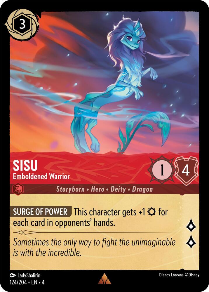 Sisu Emboldened Warrior (Ursula's Return) - Cold Foil