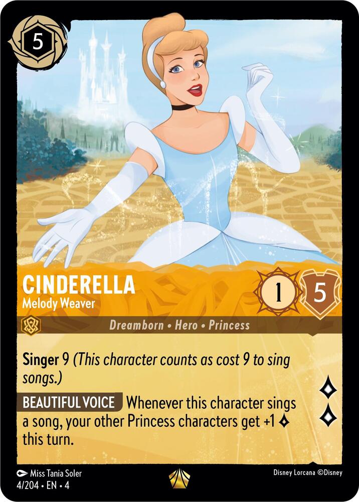 Cinderella Melody Weaver (Ursula's Return) - Cold Foil