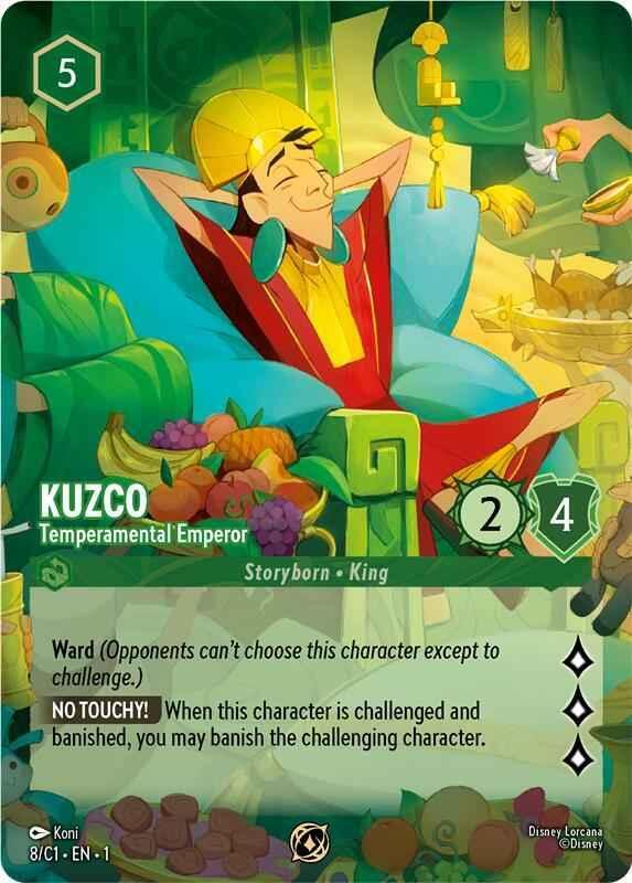Kuzco Temperamental Emperor (Disney Lorcana Promo Cards) - Holofoil