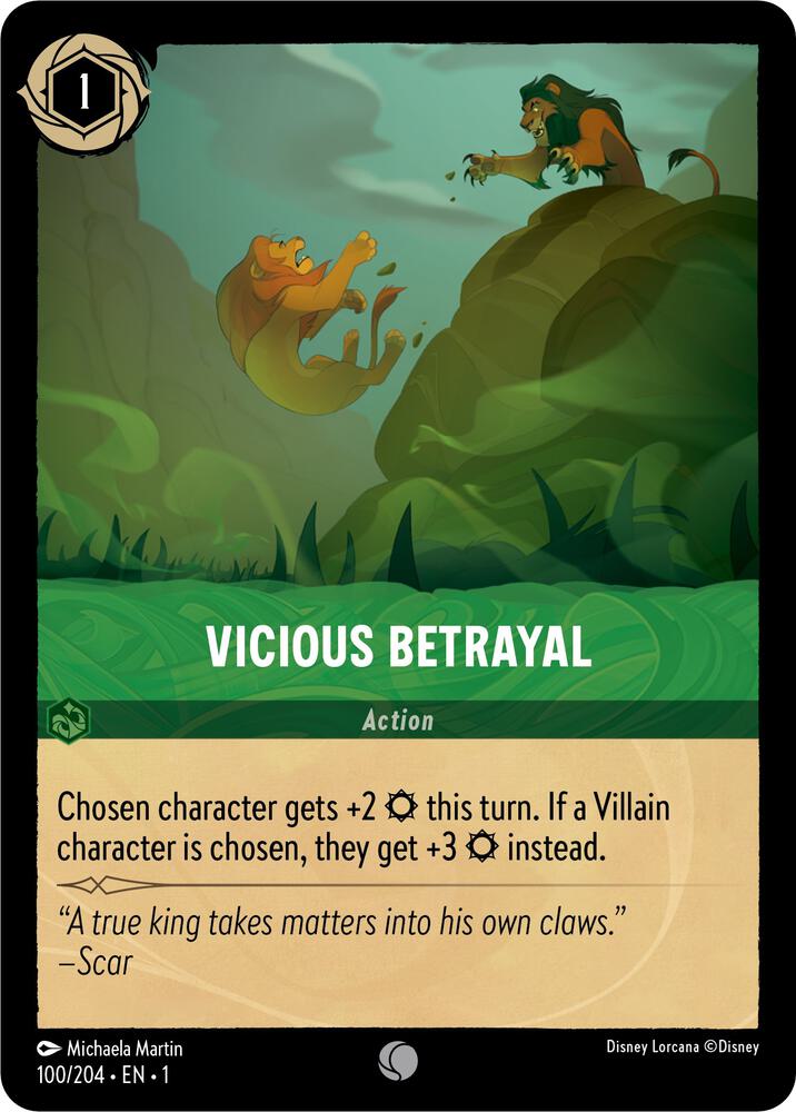 Vicious Betrayal (The First Chapter) - Cold Foil