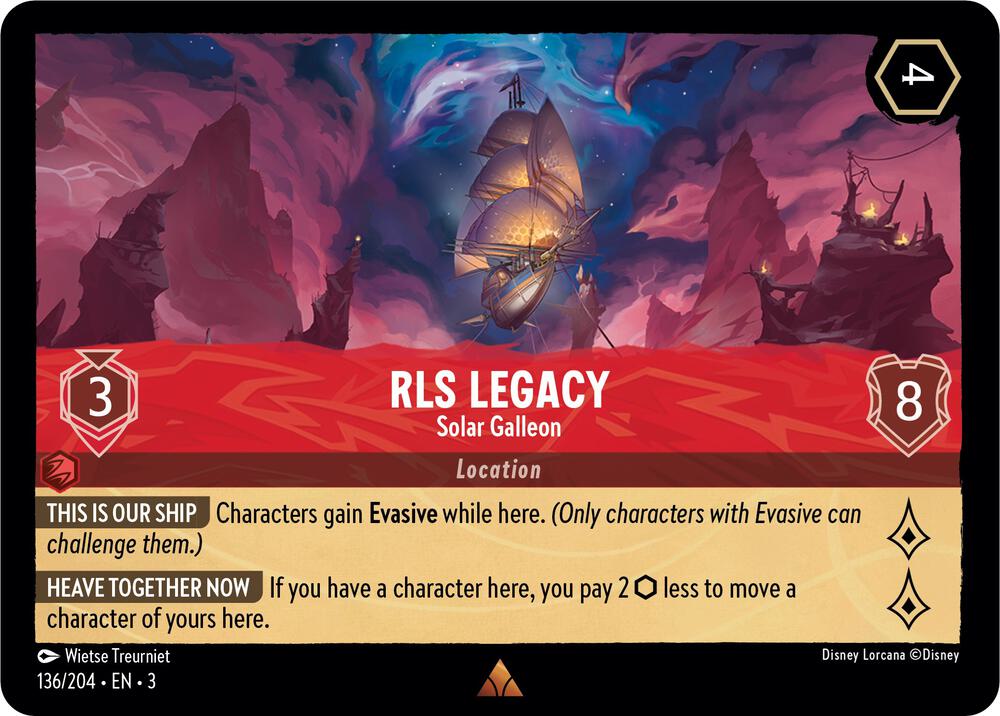RLS Legacy Solar Galleon (Into the Inklands) - Cold Foil