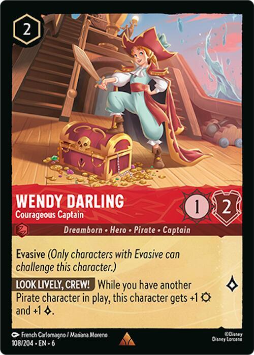 Wendy Darling Courageous Captain (Azurite Sea) - Cold Foil