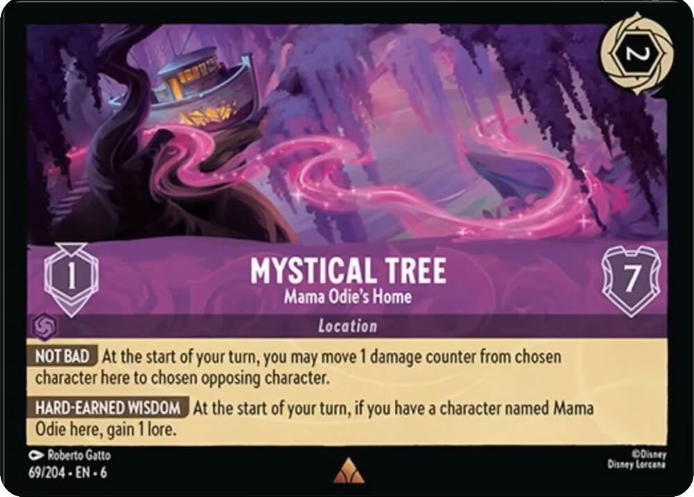 Mystical Tree Mama Odies Home (Azurite Sea)