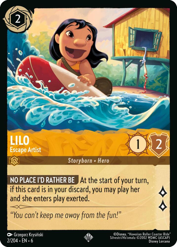 Lilo Escape Artist (Azurite Sea)