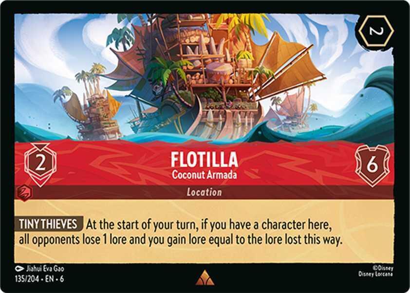 Flotilla Coconut Armada (Azurite Sea) - Cold Foil