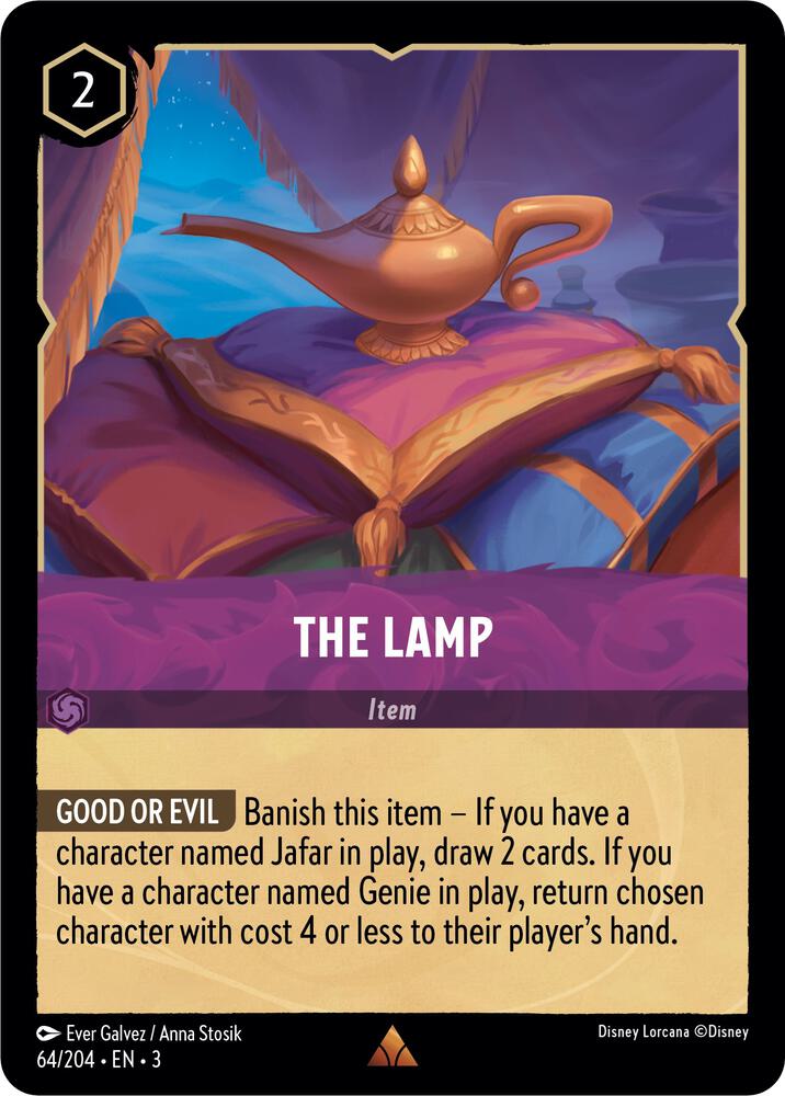 The Lamp (Into the Inklands) - Cold Foil