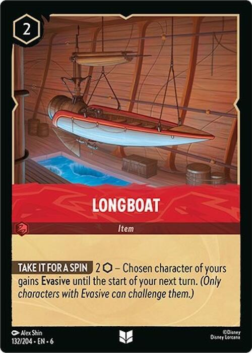 Longboat (Azurite Sea) - Cold Foil