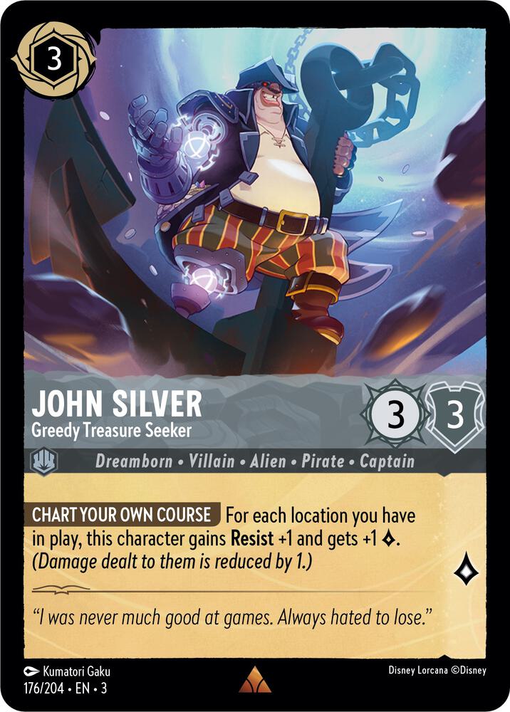 John Silver Greedy Treasure Seeker (Into the Inklands)