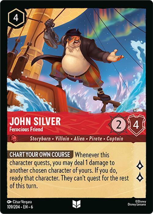 John Silver Ferocious Friend (Azurite Sea) - Cold Foil