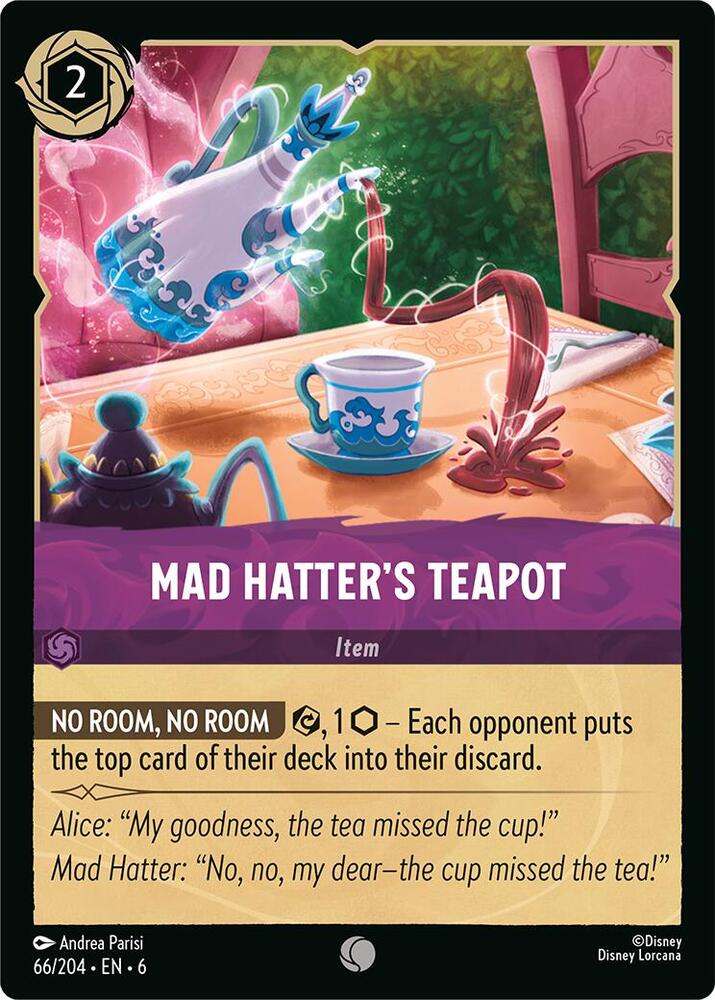 Mad Hatters Teapot (Azurite Sea)