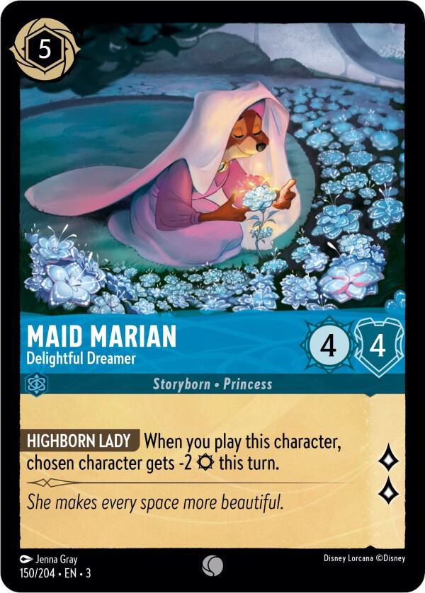 Maid Marian Delightful Dreamer (Into the Inklands) - Cold Foil
