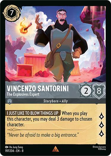 Vincenzo Santorini The Explosives Expert (Reign of Jafar)