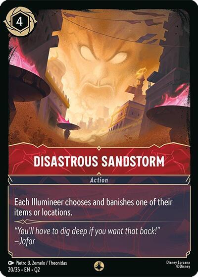 Disastrous Sandstorm (Illumineer's Quest: Palace Heist)