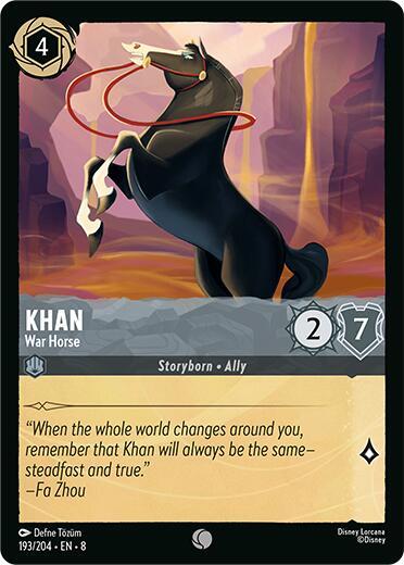 Khan War Horse (Reign of Jafar)