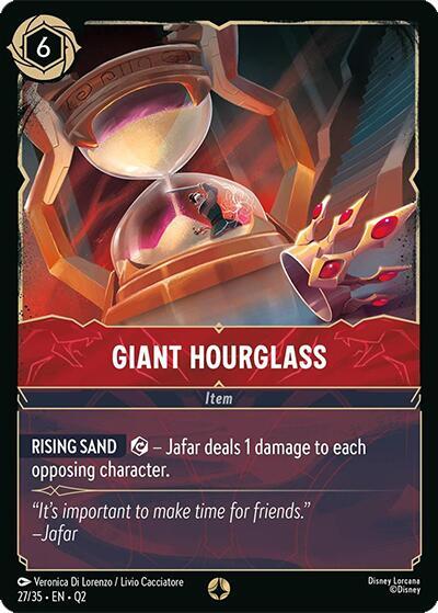 Giant Hourglass (Illumineer's Quest: Palace Heist)
