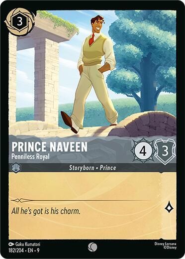 Prince Naveen Penniless Royal (Fabled)