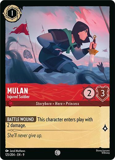 Mulan Injured Soldier (Fabled)