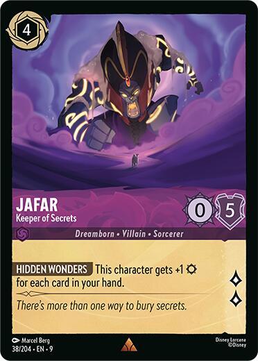 Jafar Keeper of Secrets (Fabled) - Cold Foil