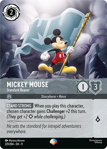 Mickey Mouse Standard Bearer Epic (Fabled) - Holofoil