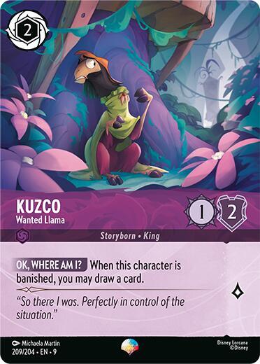 Kuzco Wanted Llama Epic (Fabled) - Holofoil