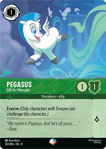 Pegasus Gift for Hercules Epic (Fabled) - Holofoil